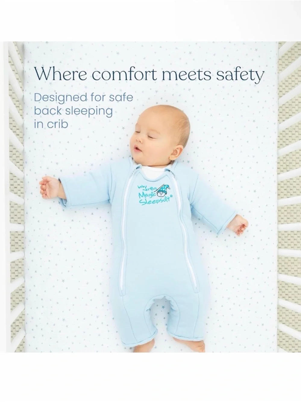 Magic Sleepsuit Baby Sleep Suit in Pale Yellow